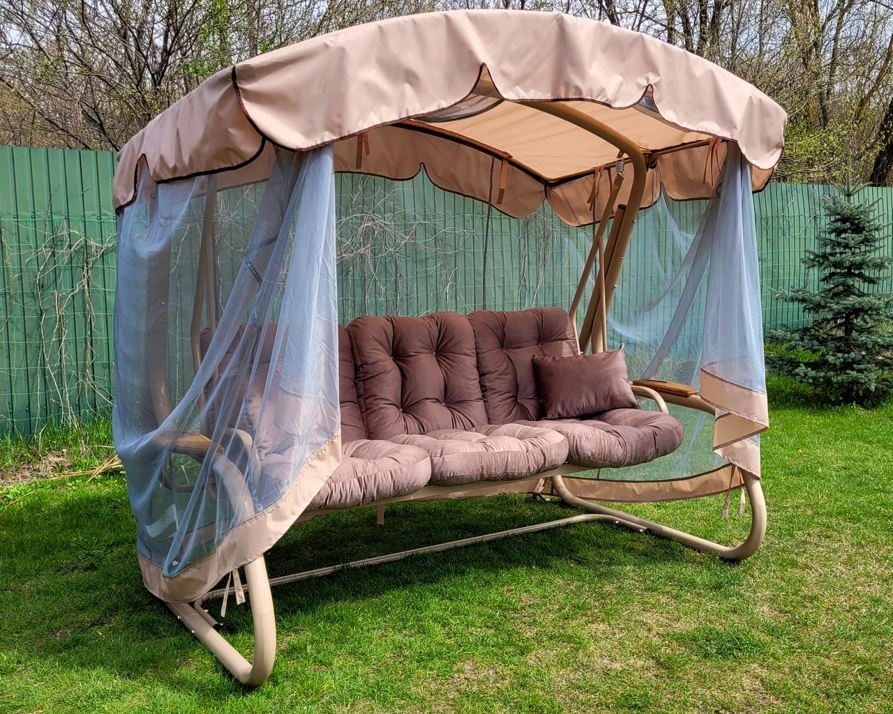 Садова гойдалка GreenGard Валенсія (Арт.051) - фото 2 Садова гойдалка GreenGard Валенсія (Арт.051) - фото 2