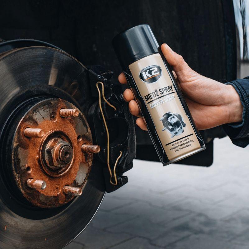 Смазка медная высокотемпературная K2 Bond Copper 400 мл (0K2_999666) - фото 3