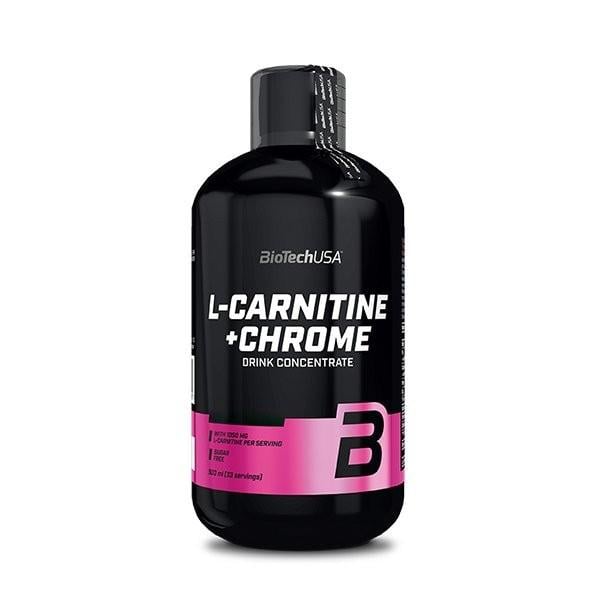 Жиросжигатель BioTech L-Carnitine + Chrome Апельсин 500 мл