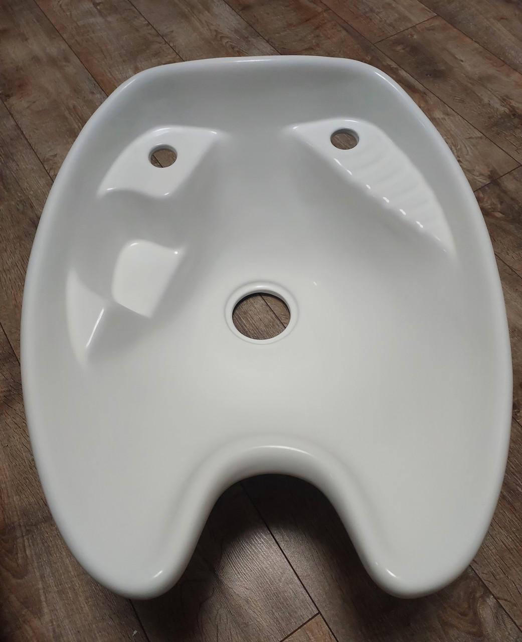 Раковина керамічна до перукарської мийки ДенІС professional 020 COSMO Білий (1453070561) - фото 8