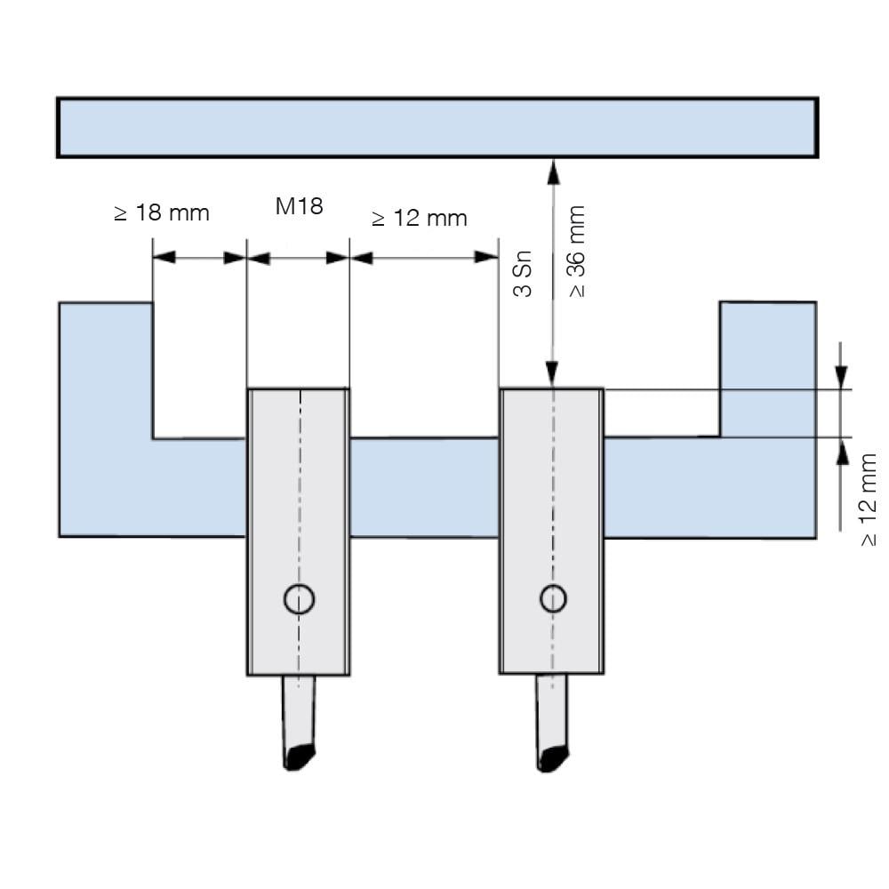 Индуктивный датчик M.D. Micro Detectors S.p.A. M18 Sn=12 мм NO/PNP разъем M12 (AK1/AP-4H) - фото 5