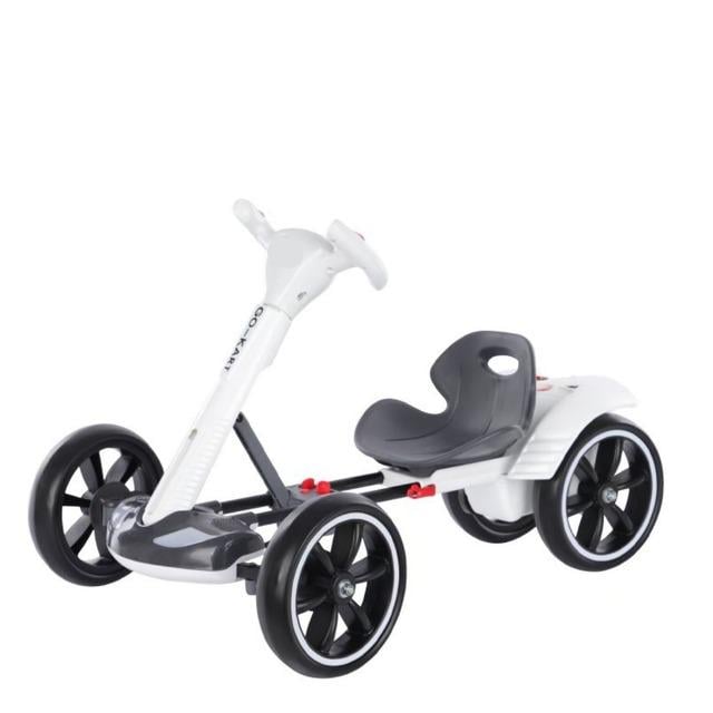 Дитячий електрокарт SPOKO SP-V17 6V4,5 з пультом керування Білий (31801077)