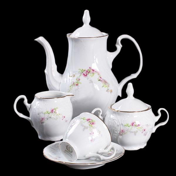 Кофейный сервиз Thun Bernadotte 17 пр./6 п. (00000000602)