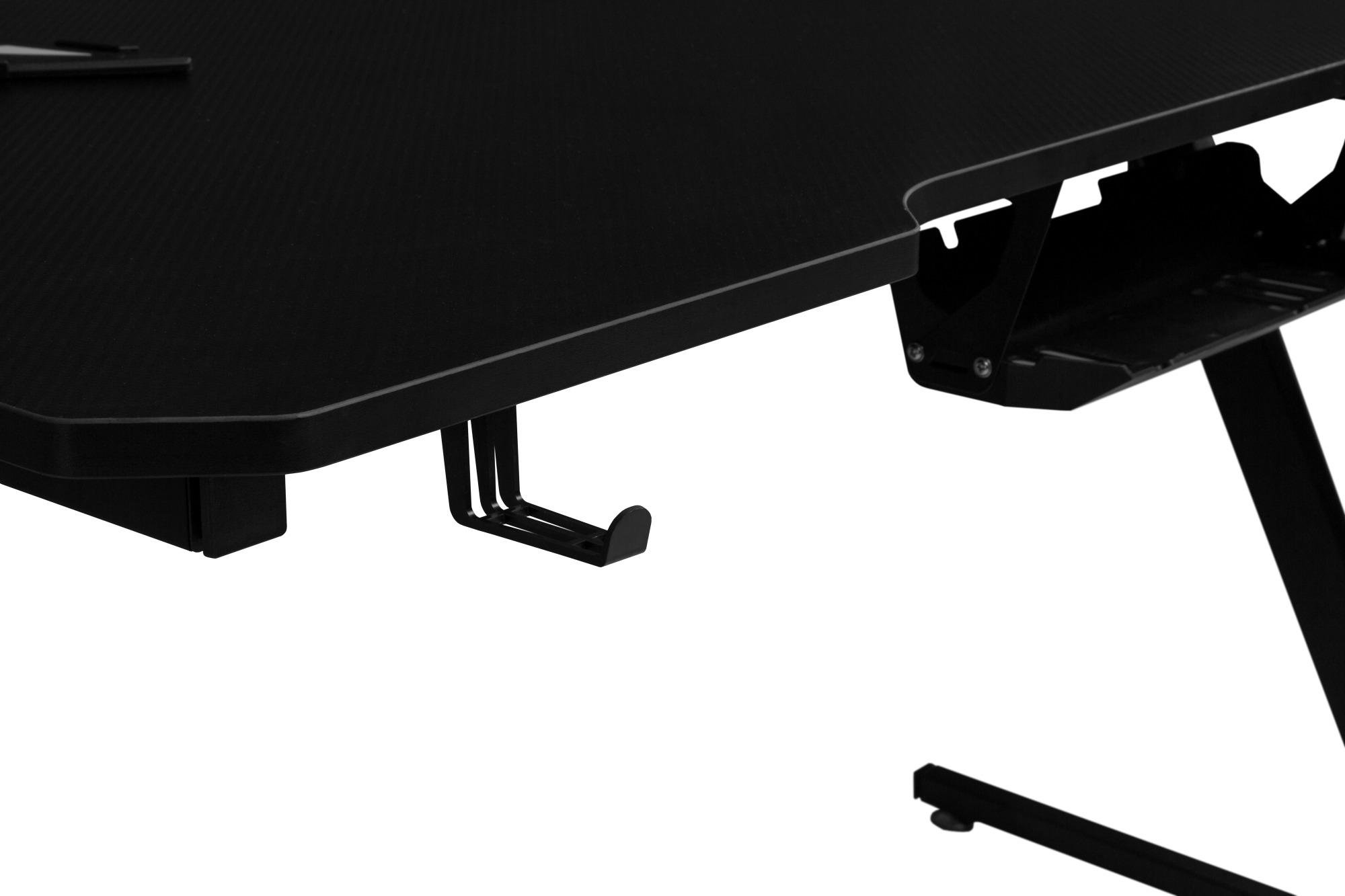 Компьютерный стол GT Racer T-1213 120x60x73 см Black (1518) - фото 18 Компьютерный стол GT Racer T-1213 120x60x73 см Black (1518) - фото 18