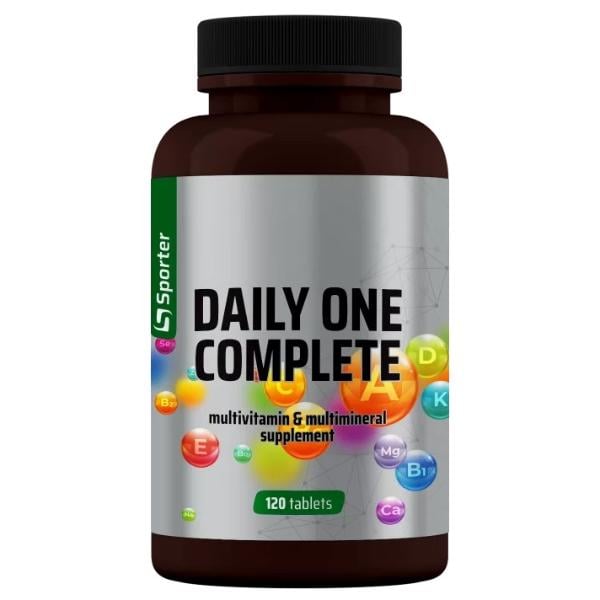 Вітамінно-мінеральний комплекс для спорту Sporter Daily one Complete 120 табл. (000026129) Вітамінно-мінеральний комплекс для спорту Sporter Daily one Complete 120 табл. (000026129)