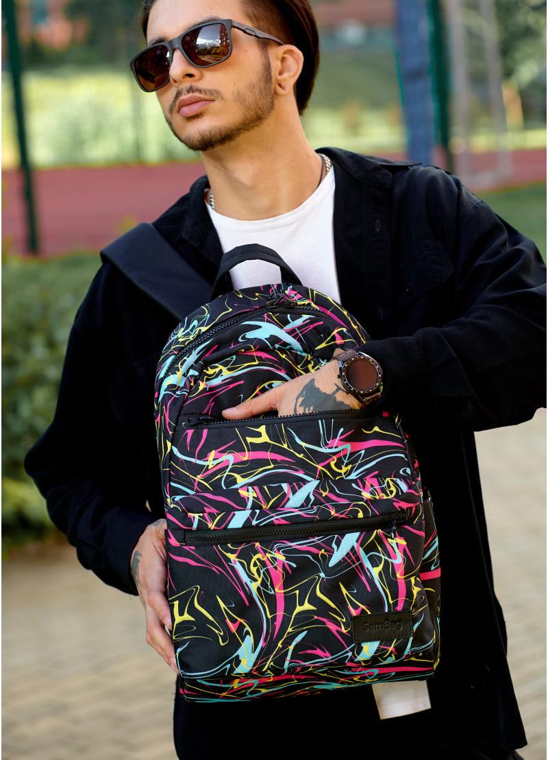 Рюкзак мужской Sambag Zard LKT Abstract (24460129) - фото 4 Рюкзак мужской Sambag Zard LKT Abstract (24460129) - фото 4