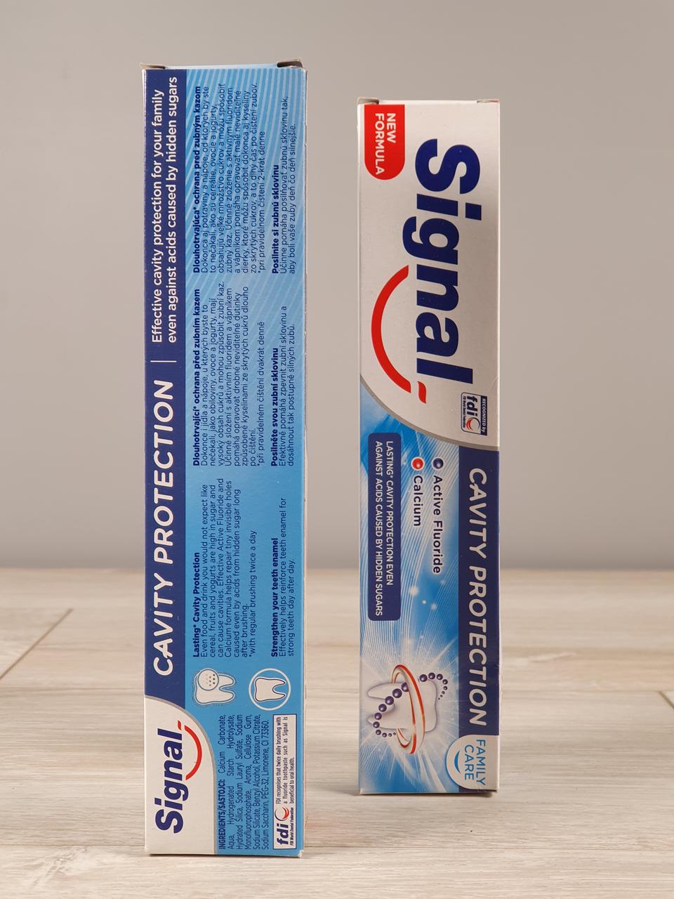 Зубна паста Signal Cavity Protection 75 мл (1912509901) - фото 2 Зубна паста Signal Cavity Protection 75 мл (1912509901) - фото 2
