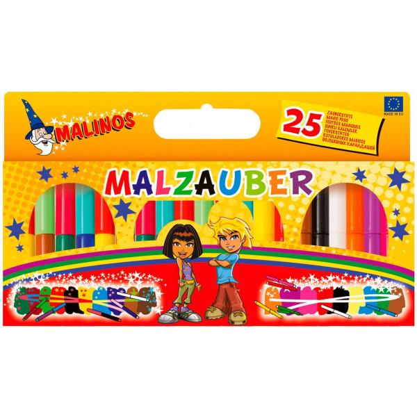 Волшебные фломастеры Malinos Malzauber 25 шт. (MA-300029)