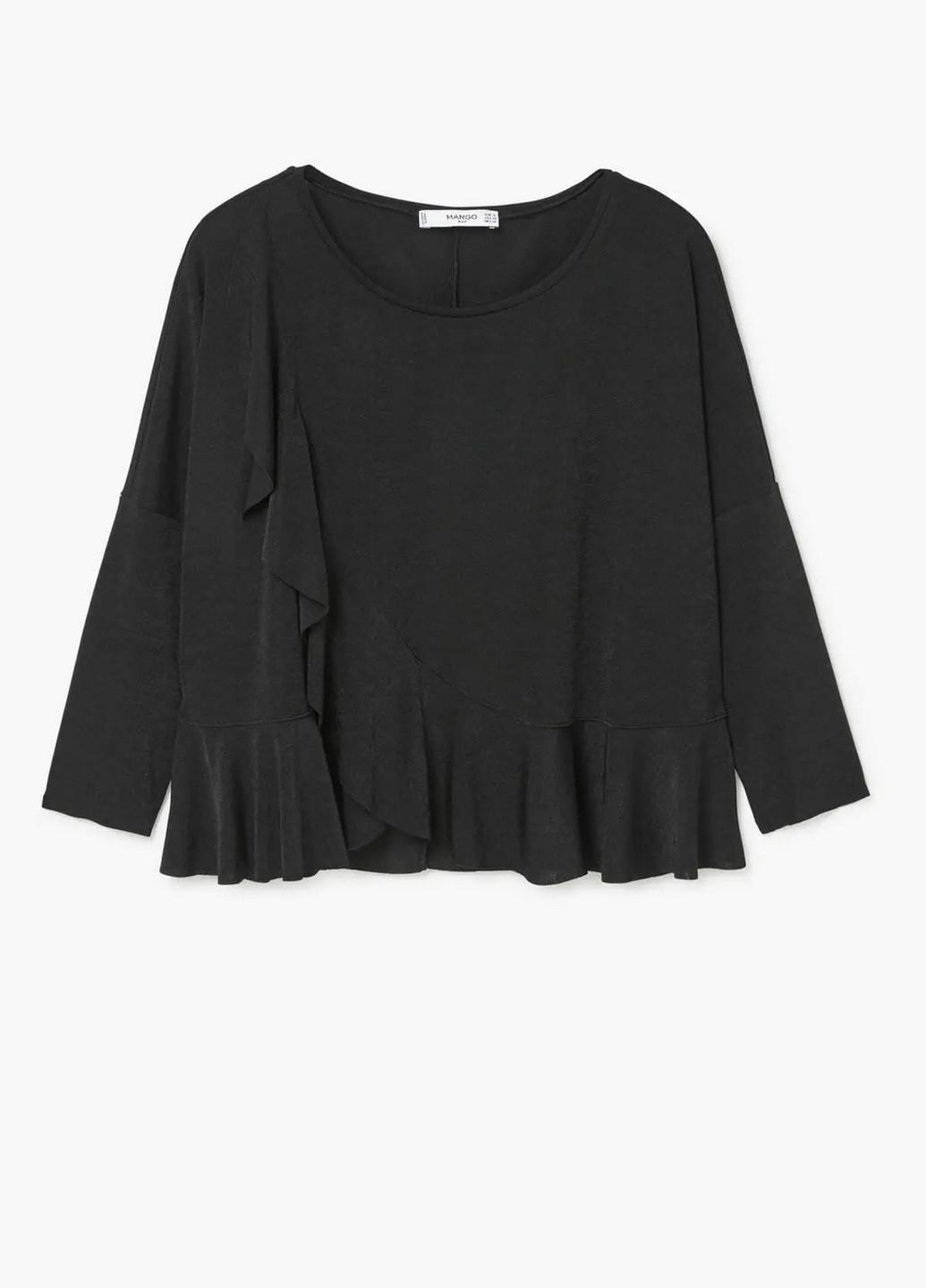 Блузка Mango S Черный (2000000823812)
