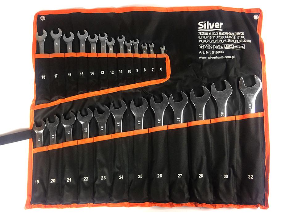 Ключі комбіновані 6-32 мм 25 шт. (S10993)