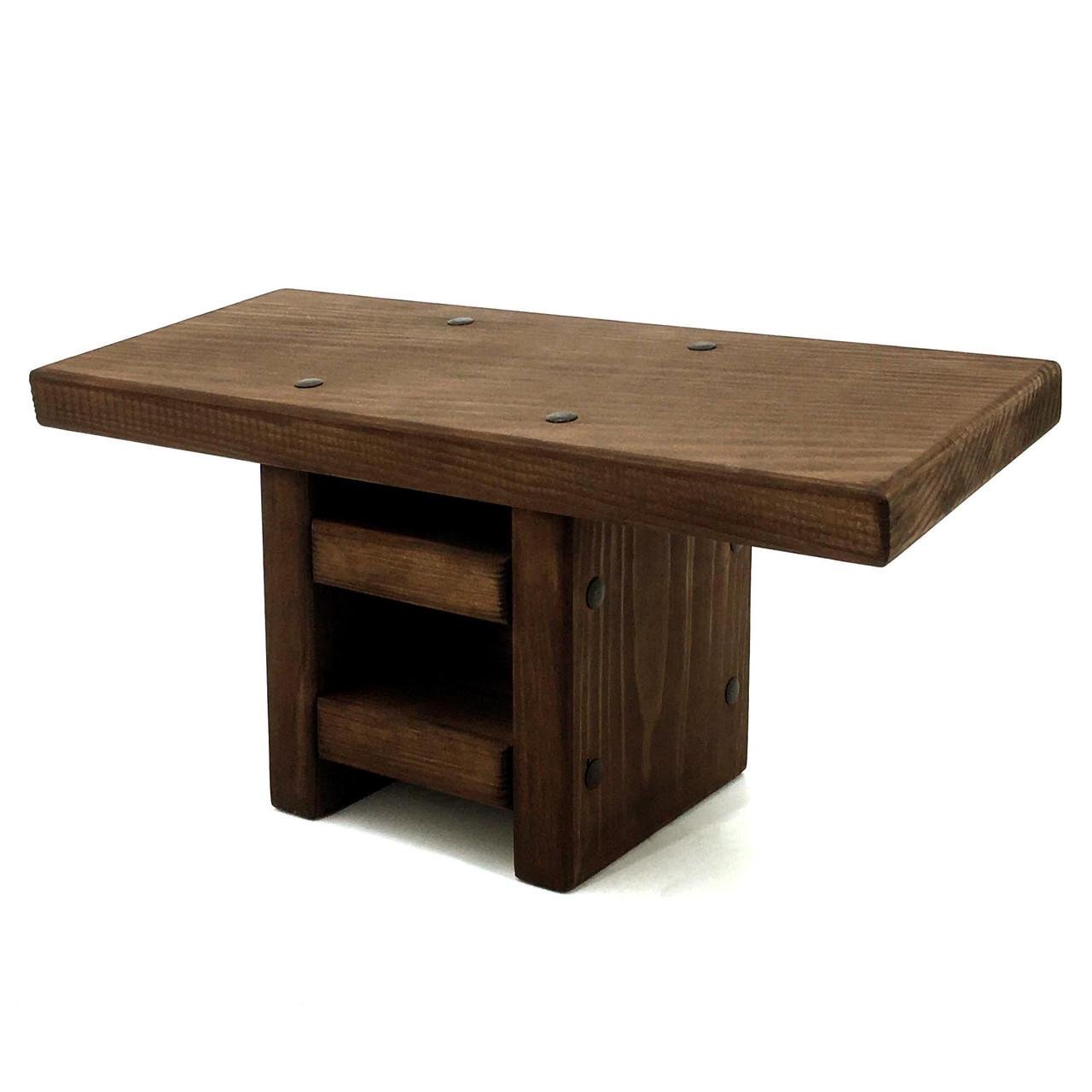 Скамейка для медитации из дерева Тулиан Капучино (СМЕ-000309)