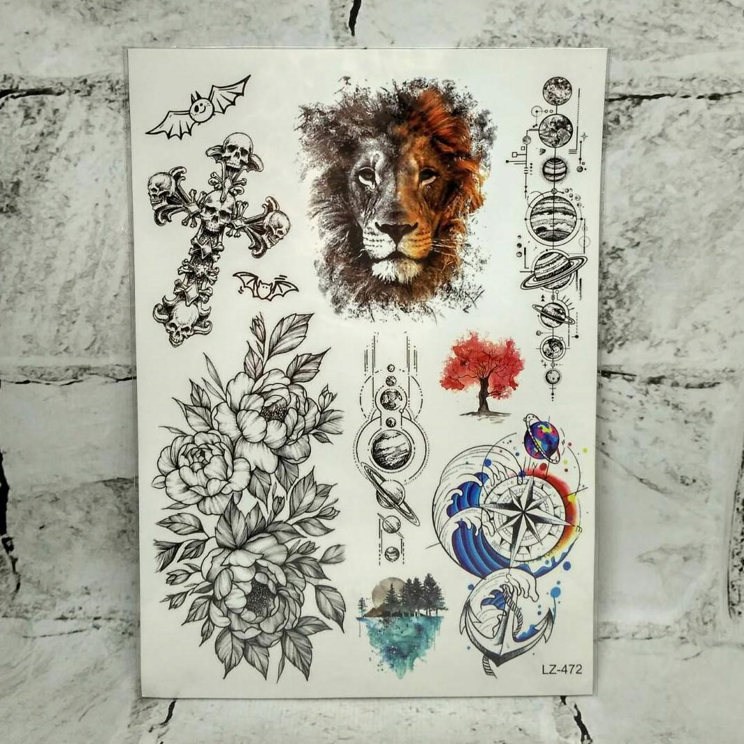 Тимчасові тату Мікс (LZ-472)