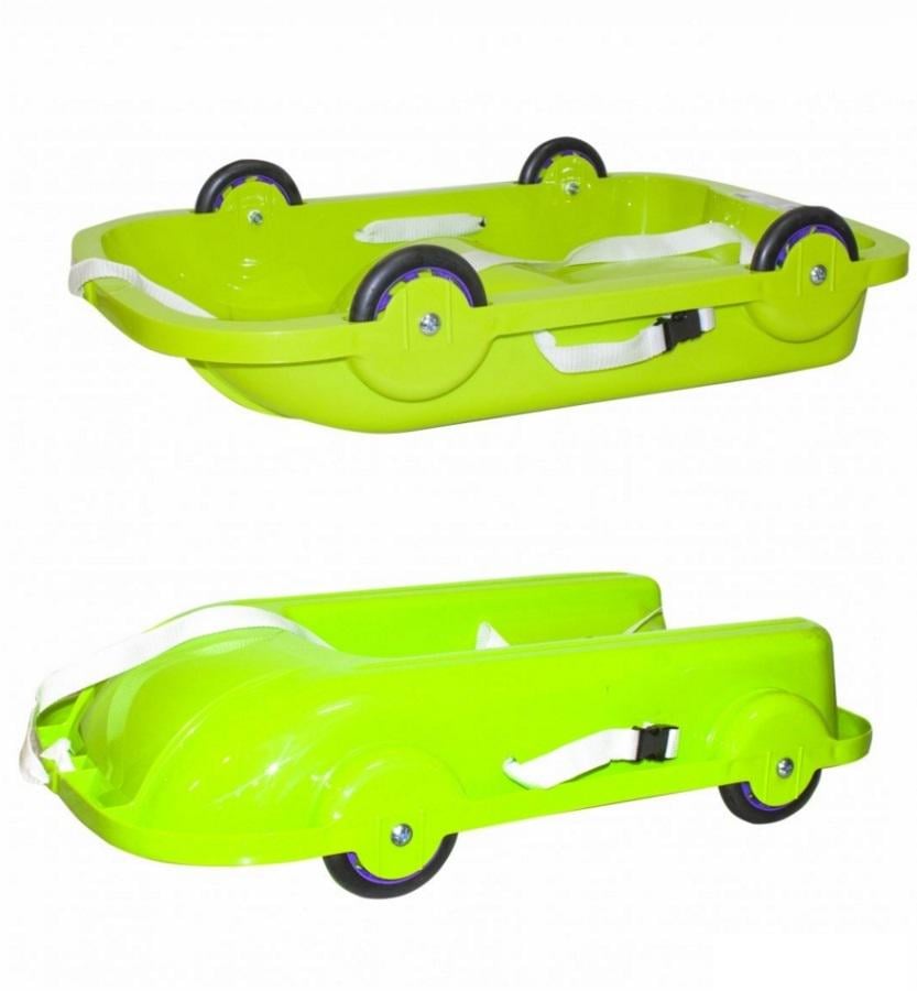 Санки универсальные Doloni с колесами 2в1 (06550/2) - фото 3 Санки универсальные Doloni с колесами 2в1 (06550/2) - фото 3