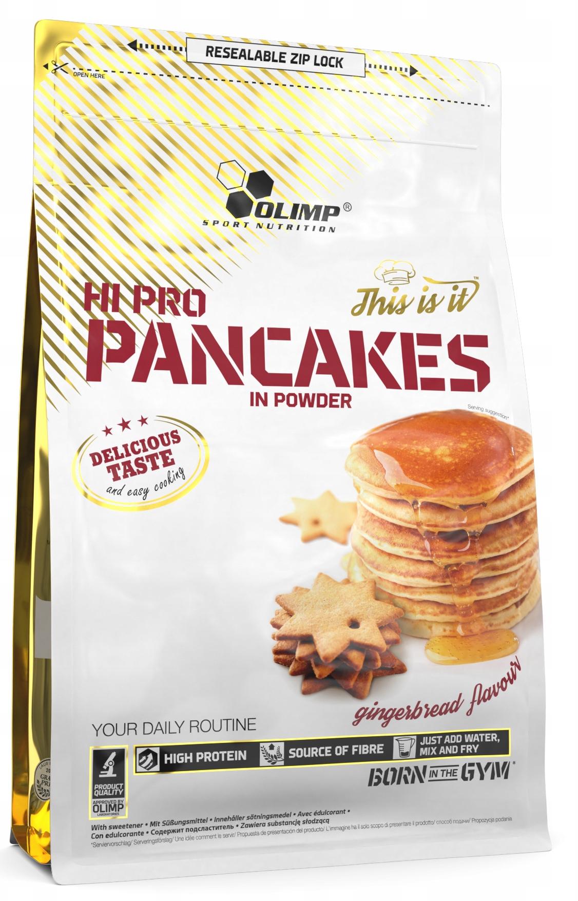 Заменитель питания Olimp Hi Pro Pancakes Gingerbread 900 г