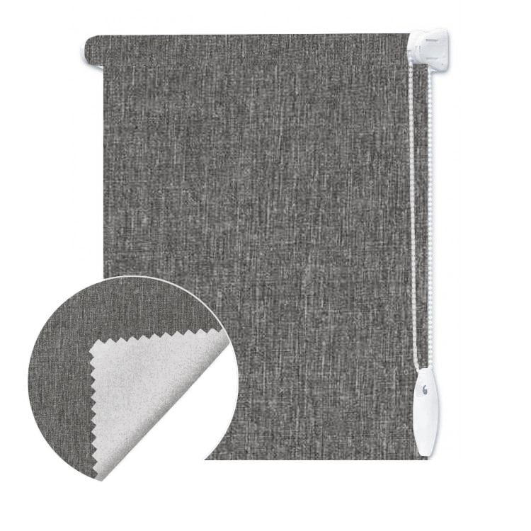 Рулонная штора Wenster Севила Термо 842 77,5х220 см открытого типа Темно-серый (40234819482)