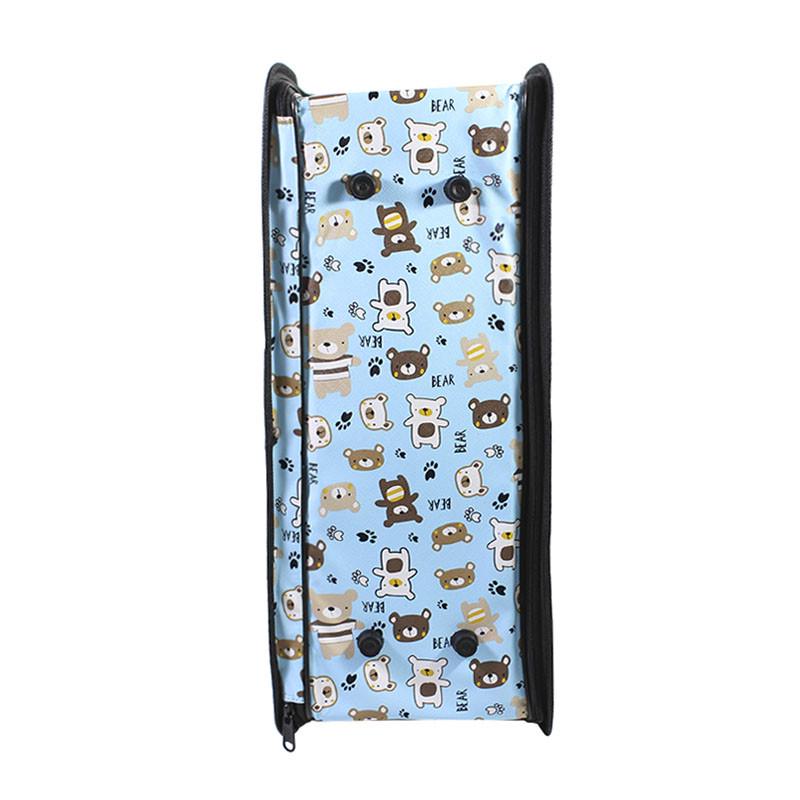 Сумка-переноска для кошек Taotaopets 243307 Bear 52х22х29 см Blue - фото 3