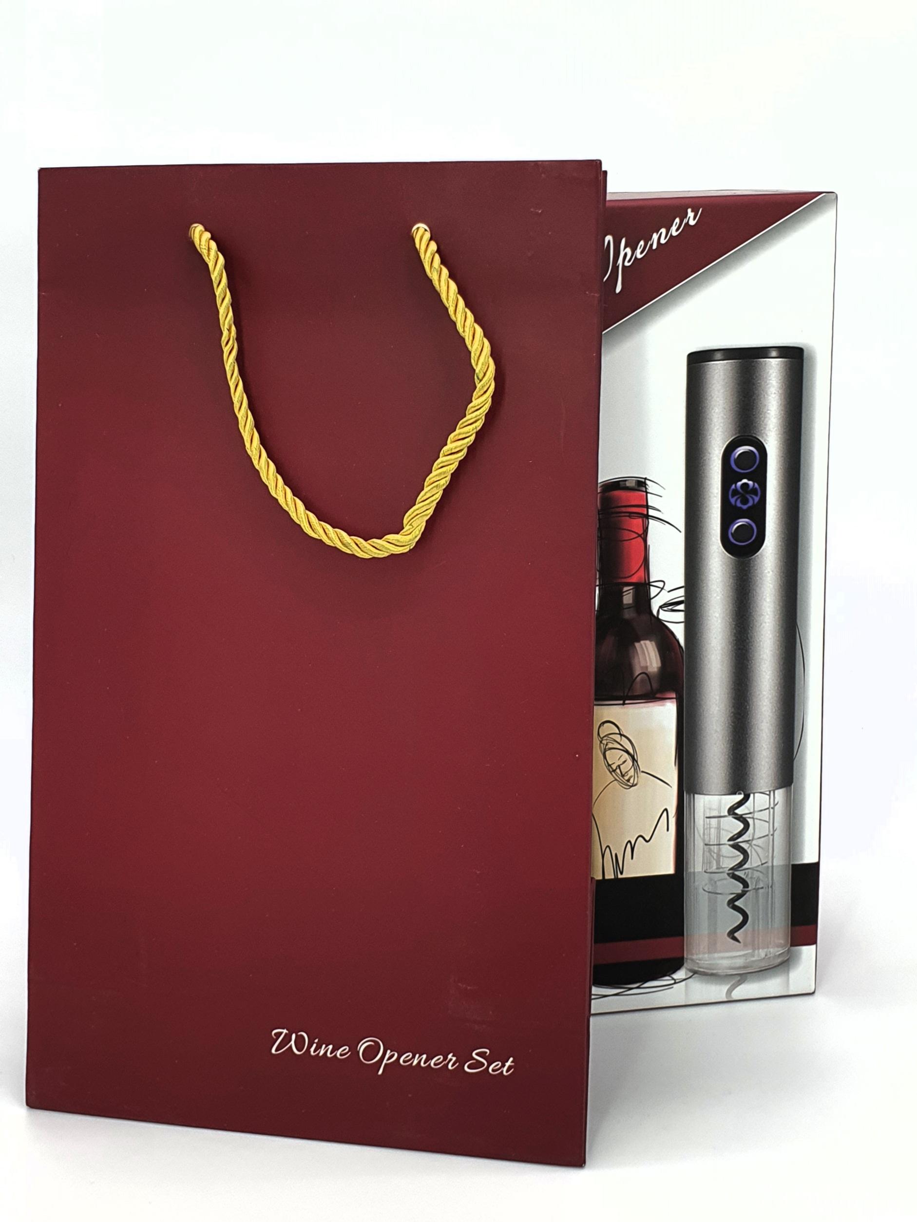 Автоматический штопор для вина SUNWAY с аэратором Red (5658) - фото 6 Автоматический штопор для вина SUNWAY с аэратором Red (5658) - фото 6