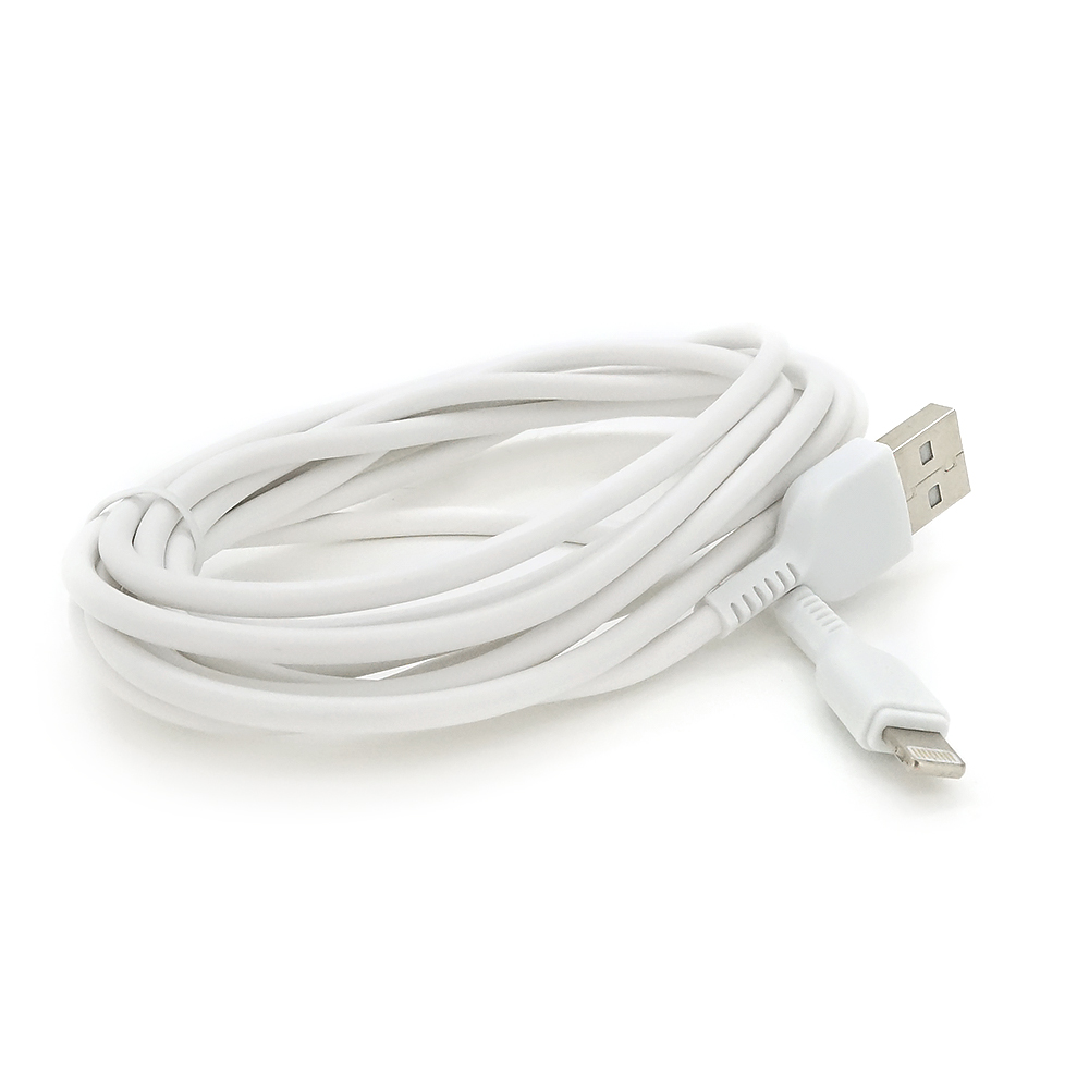 Кабель Hoco X20 Lightning-USB 2A 2 м Белый (36309)
