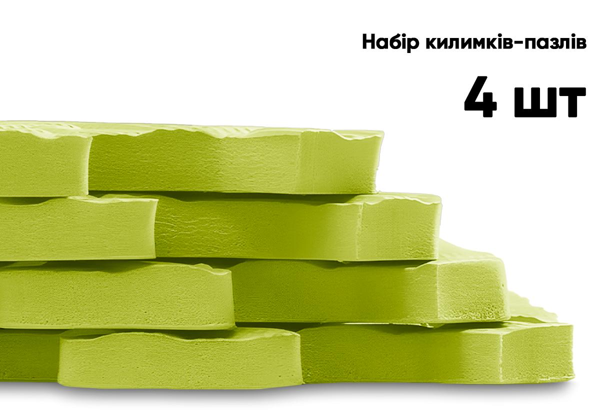 Татами мат-пазл EasyFit SwallowTail Хвост ласточки 4 шт./60х60х1 см Желтый (EF-1950-Y) - фото 3 Татами мат-пазл EasyFit SwallowTail Хвост ласточки 4 шт./60х60х1 см Желтый (EF-1950-Y) - фото 3