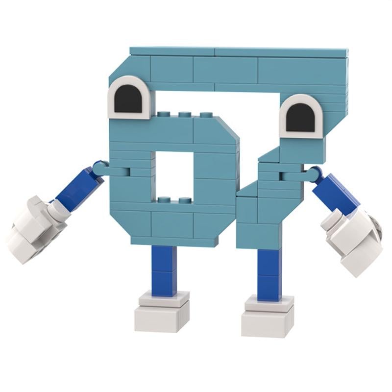 Конструктор-фигурка детский Роблокс Брейнрот Six Seven 67 88 дет. (арт EPC15569M)