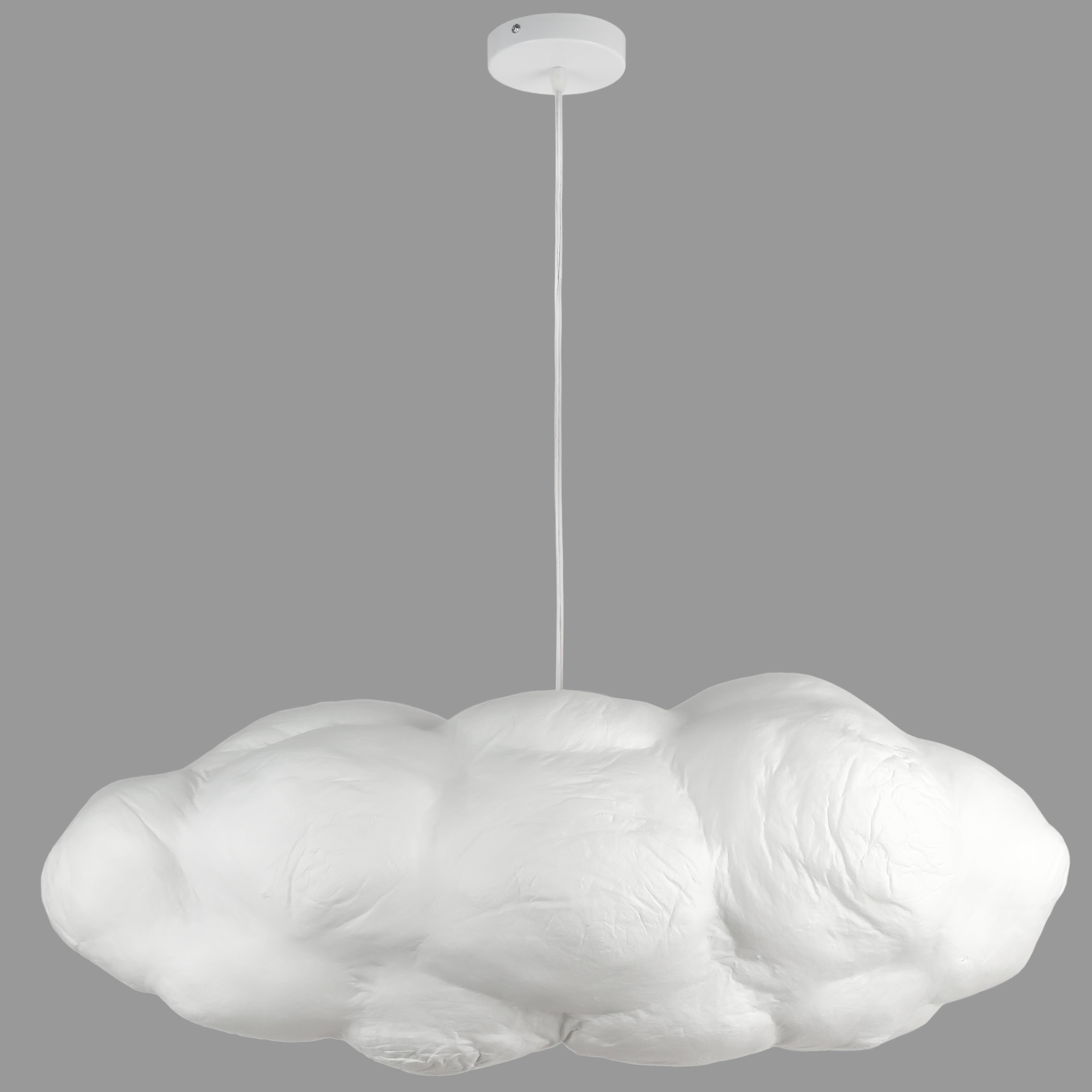 Люстра-підвіс Хмаринка із тканини на 3 лампи 80 см (805-8001-1) - фото 4 Люстра-підвіс Хмаринка із тканини на 3 лампи 80 см (805-8001-1) - фото 4