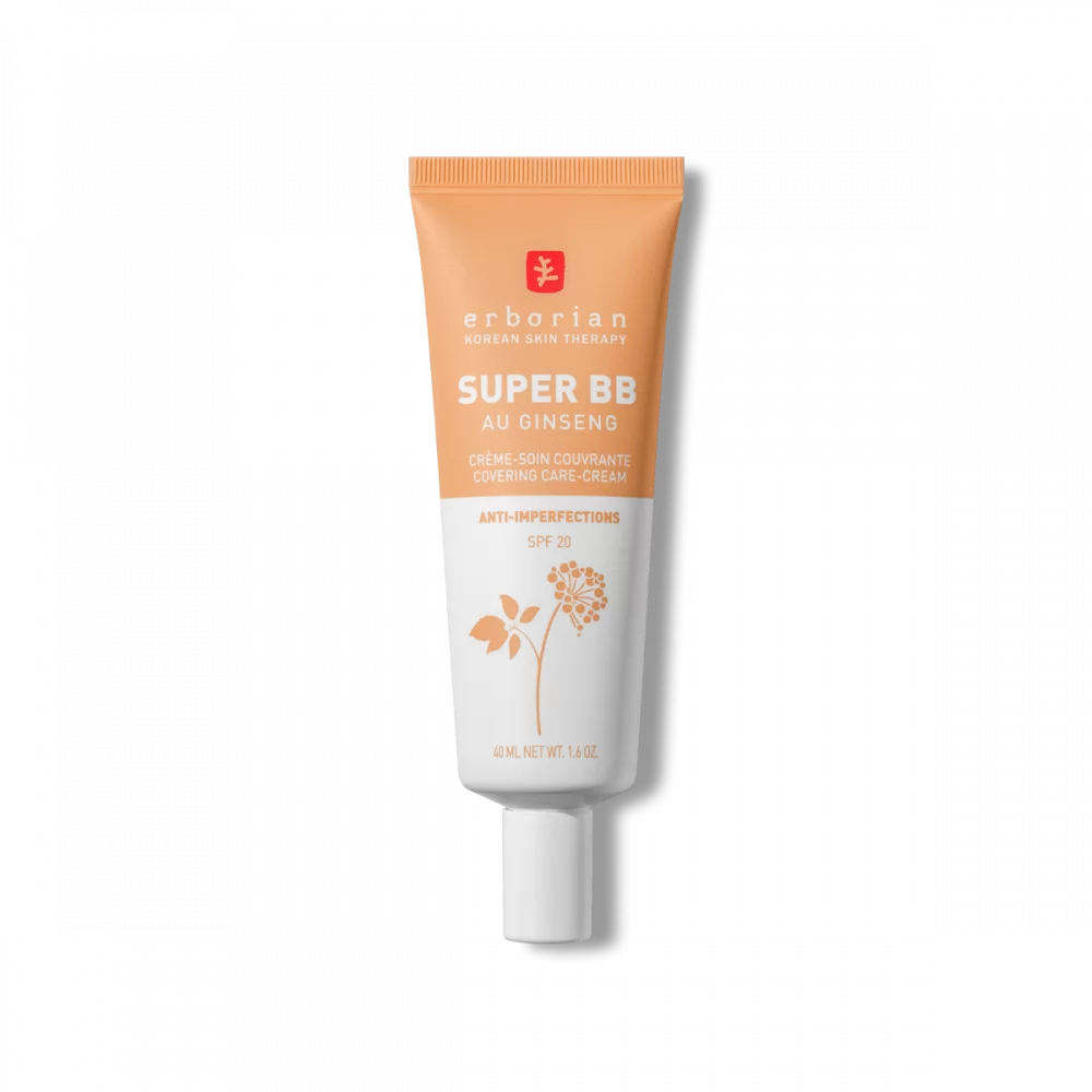 Тонуючий BB крем для обличчя Erborian super BB cream Nude 15 мл