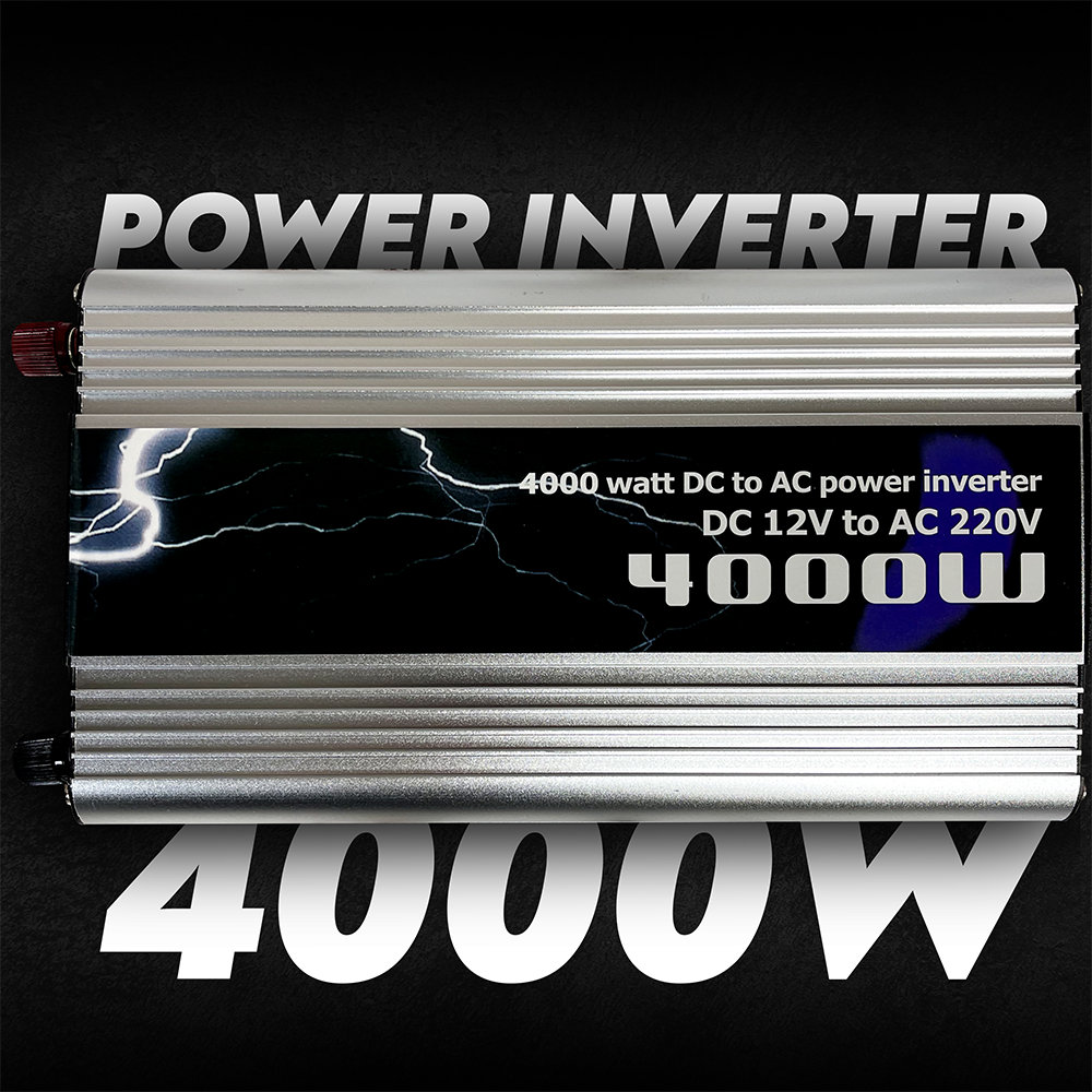 Автомобільний інвертор Power Inverter SJ-Q015 з модифікованим синусом 4000 Ват 4000 W (108) - фото 2