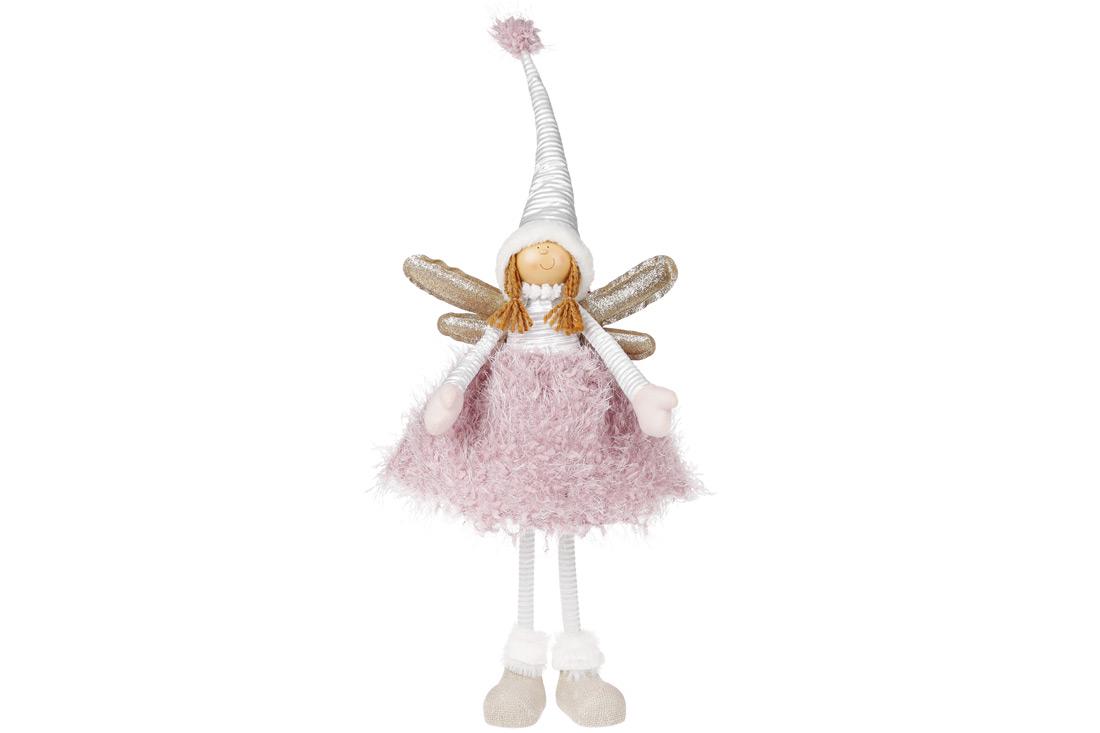 Мягкая игрушка новогодняя BonaDi Девочка (822-302) Мягкая игрушка новогодняя BonaDi Девочка (822-302)