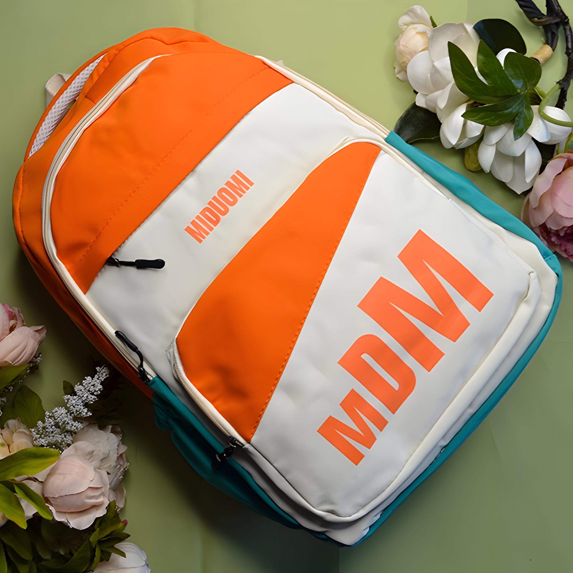 Городской рюкзак MDM 30х46х17 см Оранжевый (23-8) - фото 2 Городской рюкзак MDM 30х46х17 см Оранжевый (23-8) - фото 2