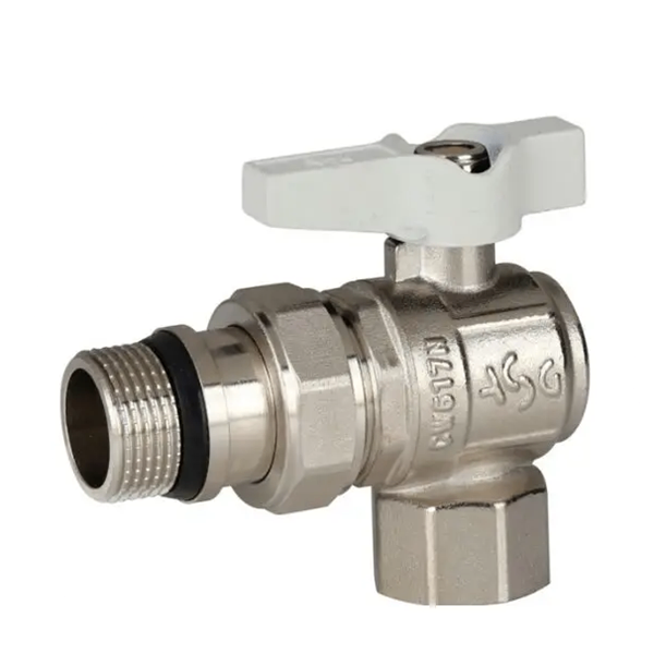 Кран з американкою ASG+ 3/4 ВЗ кутовий латунь (6554292) Кран з американкою ASG+ 3/4 ВЗ кутовий латунь (6554292)