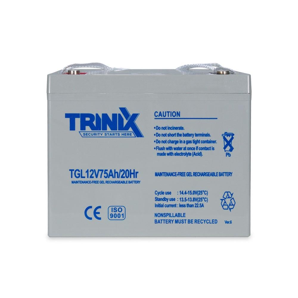 Аккумулятор гелевый Trinix TGL12V75Ah/20Hr (44-00017) - фото 3