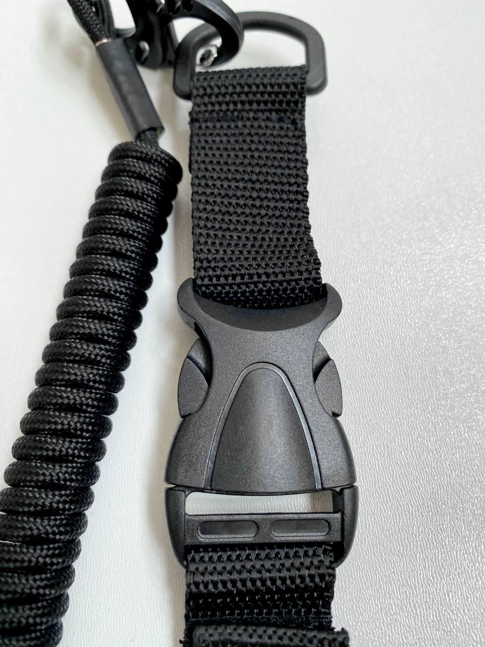 Шнур страховочный-тренчик 50 см Черный (12519372) - фото 2 Шнур страховочный-тренчик 50 см Черный (12519372) - фото 2