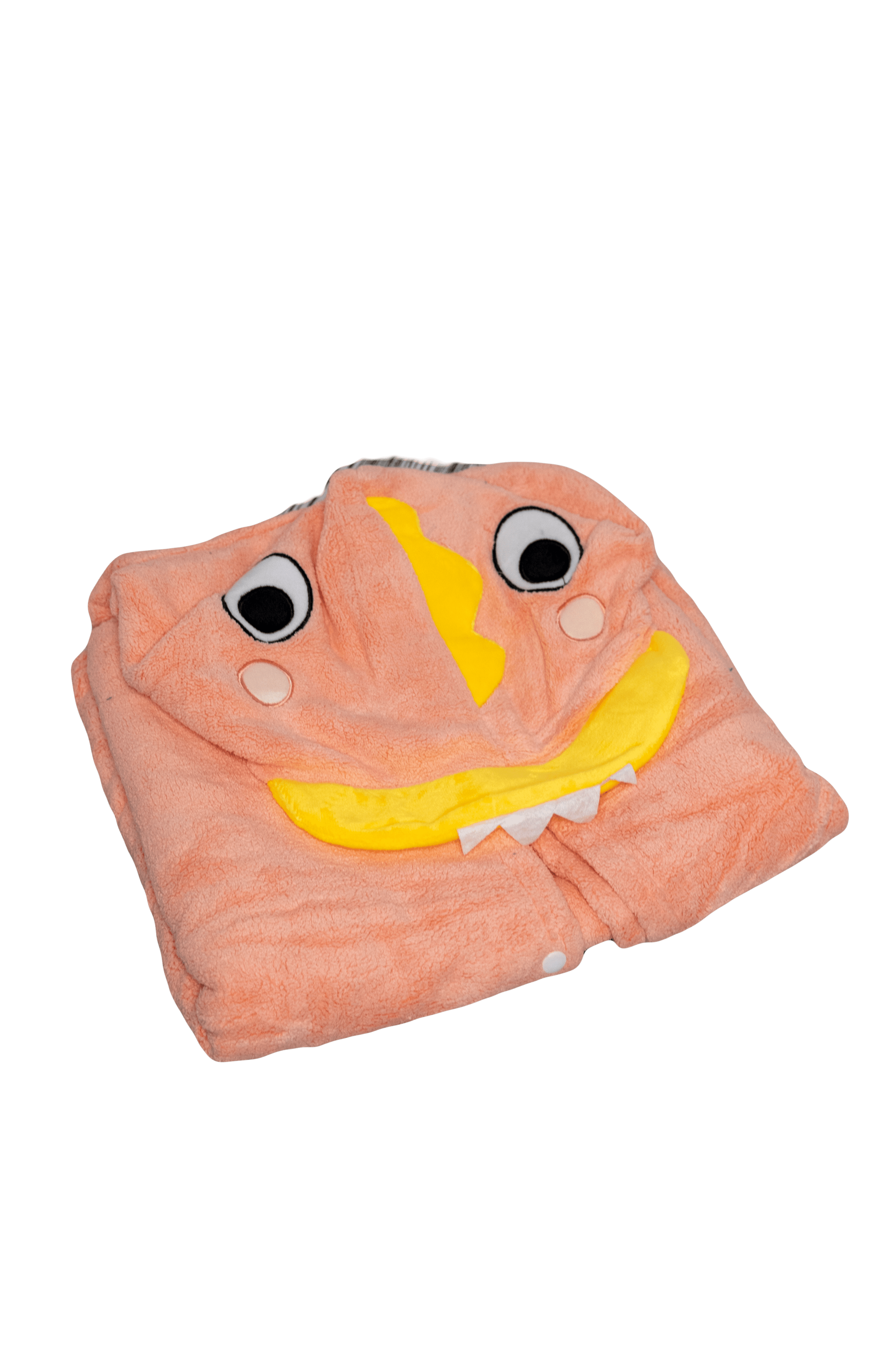 Пончо детское Дино70х140 см Персиковый