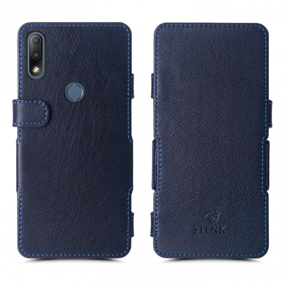 Чехол книжка Stenk Prime для ASUS ZenFone Max Plus (M2) ZB634KL Синий (66445)