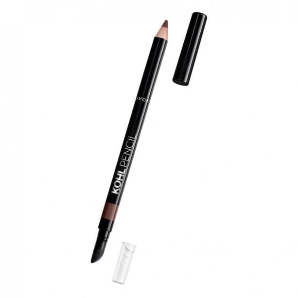 Карандаш для глаз со спонжем Avon KOHL Pencil INTENSE BROWN (29008293)