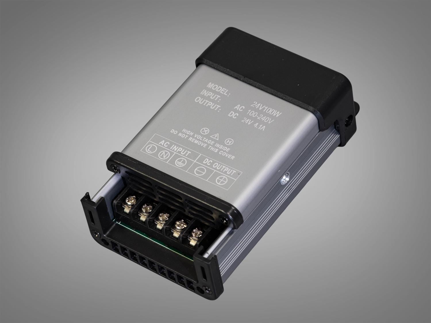 Блок питания 24 В с защитой от дождя 100 Вт 4,1А (PPF-PW-IP54-24V-100w) Блок питания 24 В с защитой от дождя 100 Вт 4,1А (PPF-PW-IP54-24V-100w)