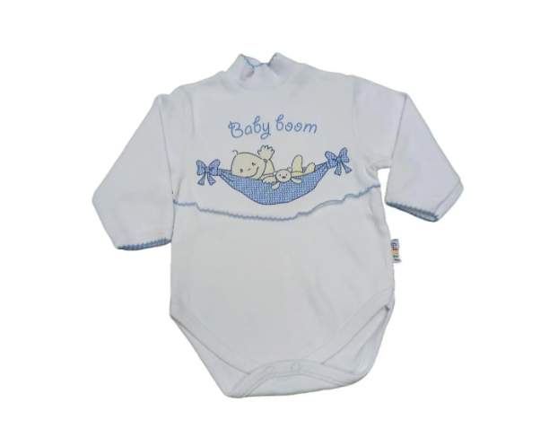 Боді дитяче напівкомбінезон GABBI Малюк р. 22 68-74 см Білий Боді дитяче напівкомбінезон GABBI Малюк р. 22 68-74 см Білий