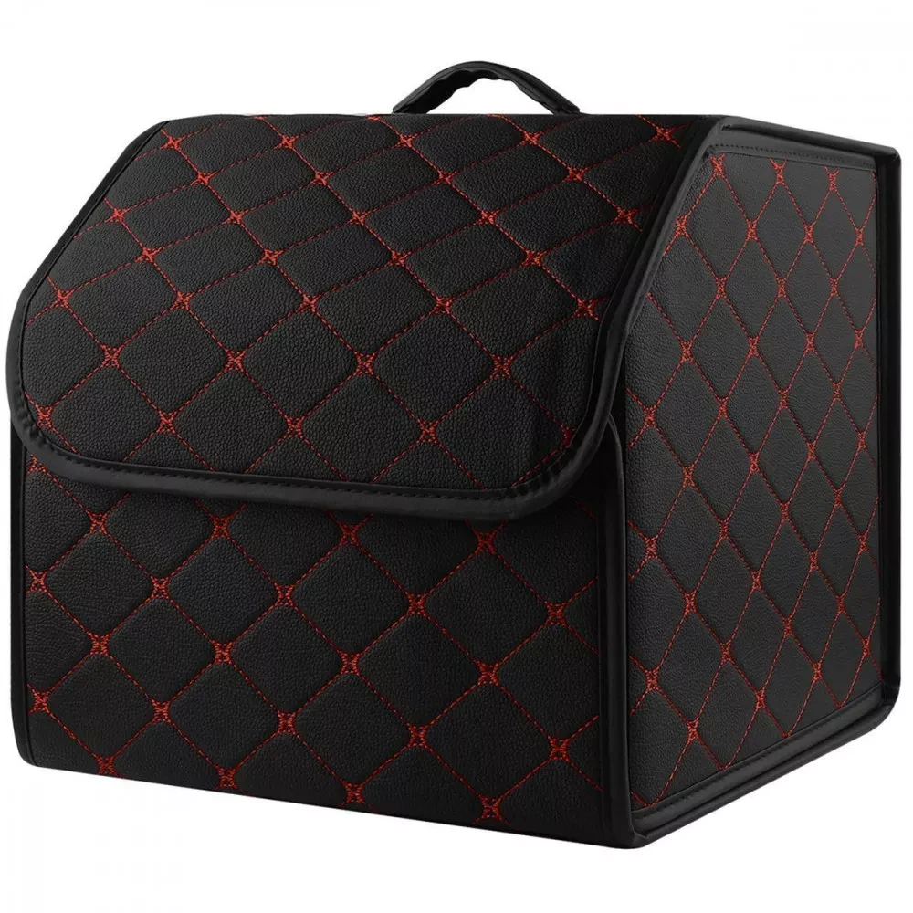 Органайзер в багажник автомобиля 34х30х30 см Black/Red