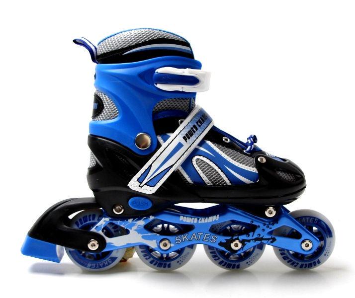 Ролики Power Champs р. 29-33 Blue (1316866802-S) - фото 3 Ролики Power Champs р. 29-33 Blue (1316866802-S) - фото 3