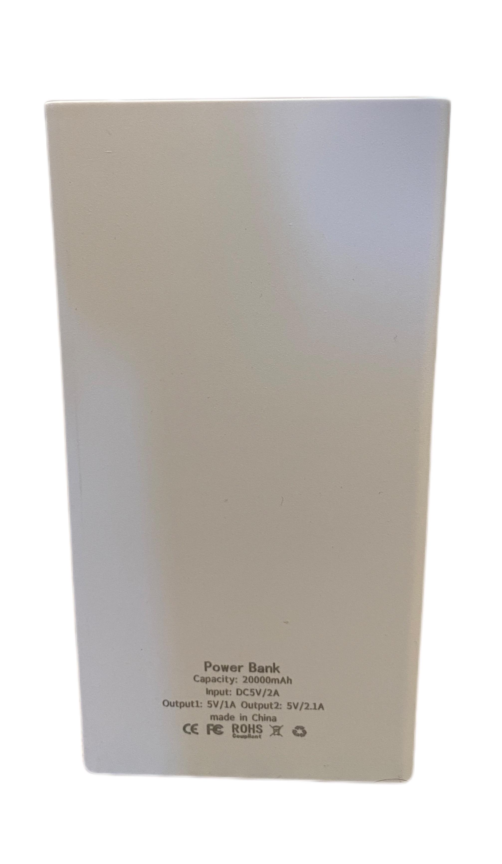 Повербанк Intelligence 20000 mAh Белый (G30011) - фото 6 Повербанк Intelligence 20000 mAh Белый (G30011) - фото 6