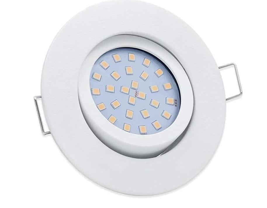 Светильник точечный встраиваемый Lumare LED 4 W Диммируемый IP44 2700K Круглый