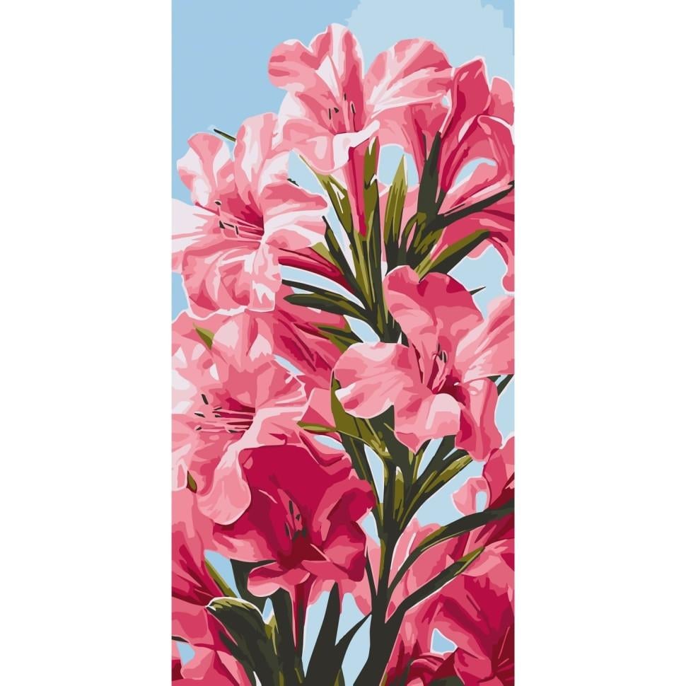 Картина по номерам ART CRAFT Pink flowers 40х80 см (13100-AC)