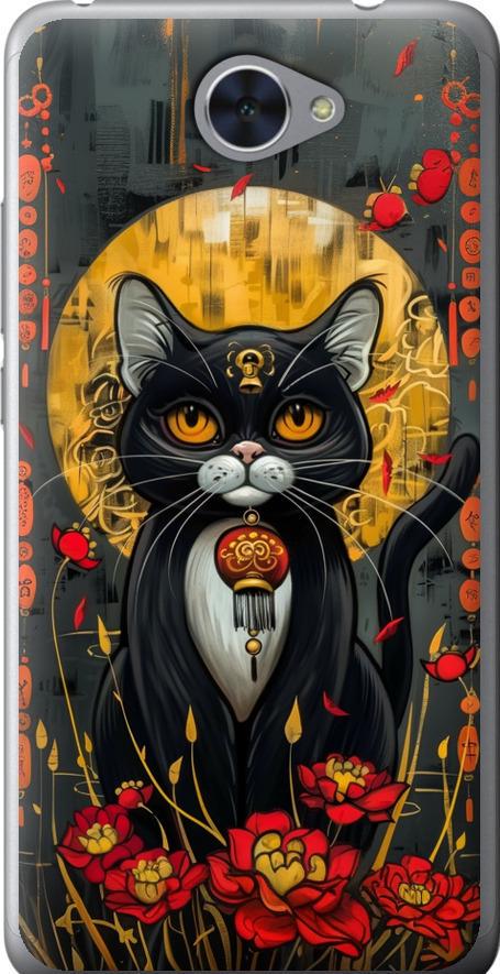 Чехол на Huawei Y7 2017 China Cat (6134u-1019-42517) Чехол на Huawei Y7 2017 China Cat (6134u-1019-42517)