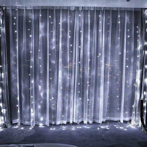 Гирлянда штора Водопад 320 LED 3x2 м Белый холодный (320011) - фото 1 Гирлянда штора Водопад 320 LED 3x2 м Белый холодный (320011) - фото 1