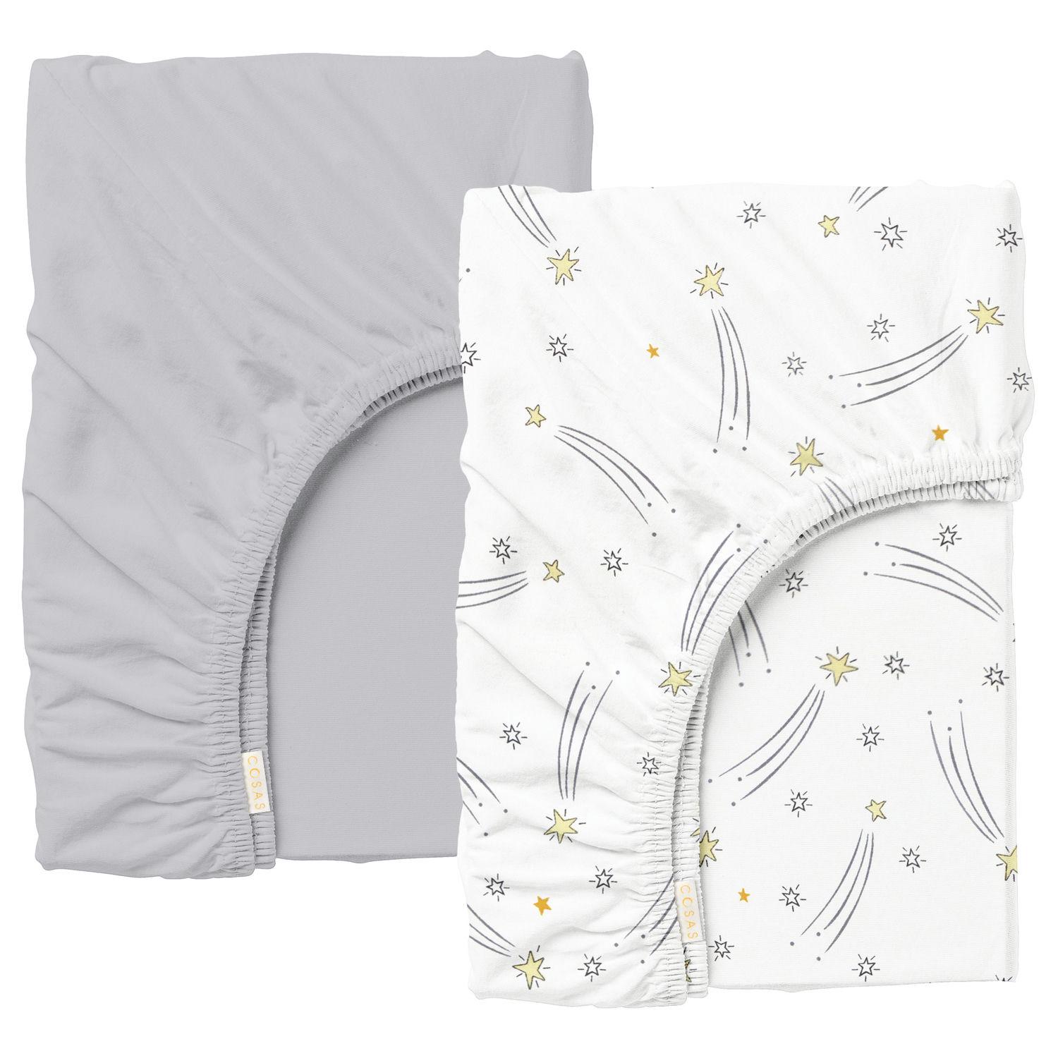 Набор простыней Cosas Luna на резинке 90x200 см (4822052221419) Набор простыней Cosas Luna на резинке 90x200 см (4822052221419)