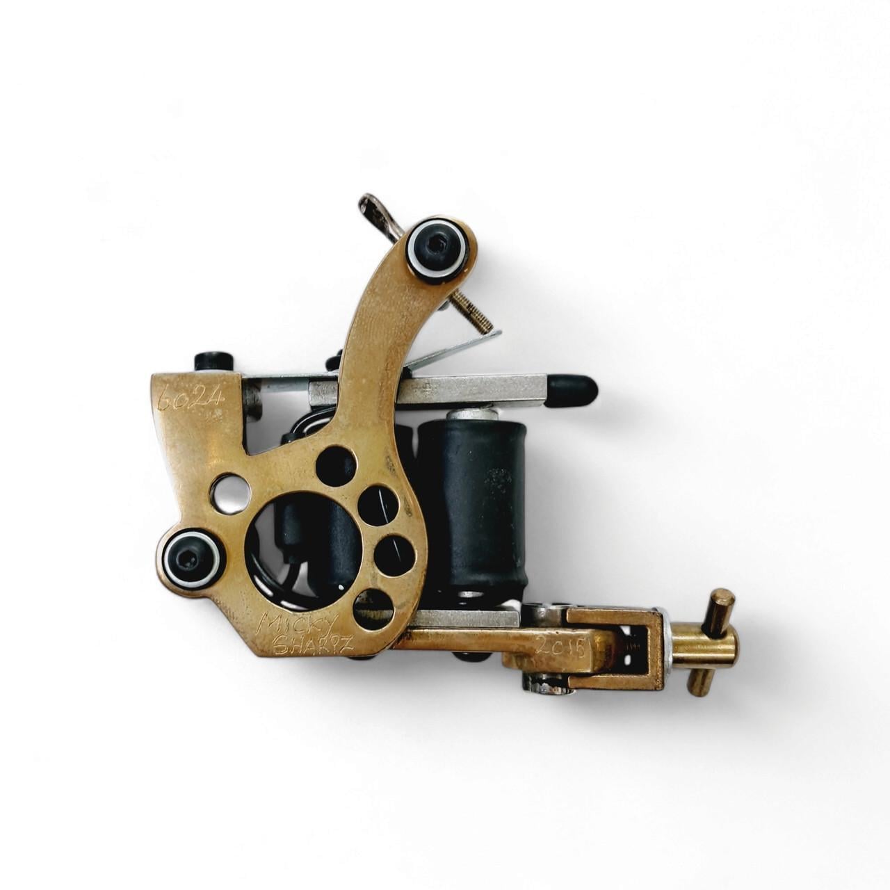 Индукционная тату машинка Micky Sharpz Bronze Micro Dial (000XB)