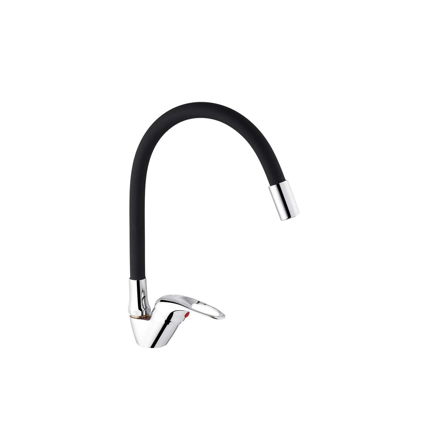 Смеситель для кухни Agua Leon C039 с гибким изливом (CV033125) Смеситель для кухни Agua Leon C039 с гибким изливом (CV033125)