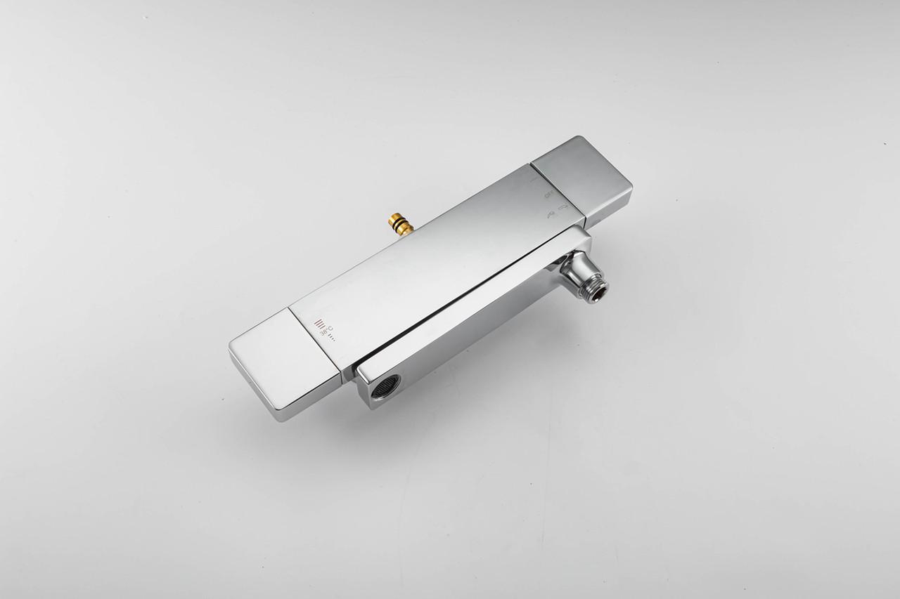 Душевая система с термостатом FAOP A2409-40 излив-переключатель на лейку 3-режима Хром - фото 2