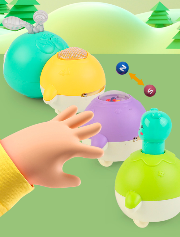 Музична іграшка Гусениця що повзає із підсвіткою та музикою (60) - фото 4 Музична іграшка Гусениця що повзає із підсвіткою та музикою (60) - фото 4