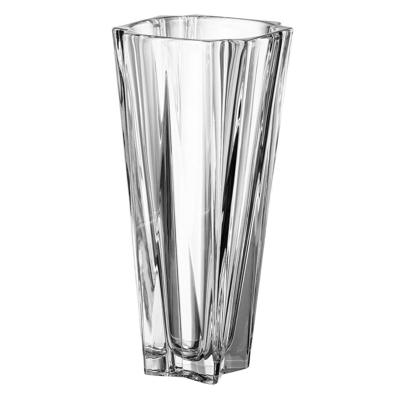 Ваза для цветов Bohemia Metropolitan богемское стекло h 30,5 см (8KG46/99U18/305)